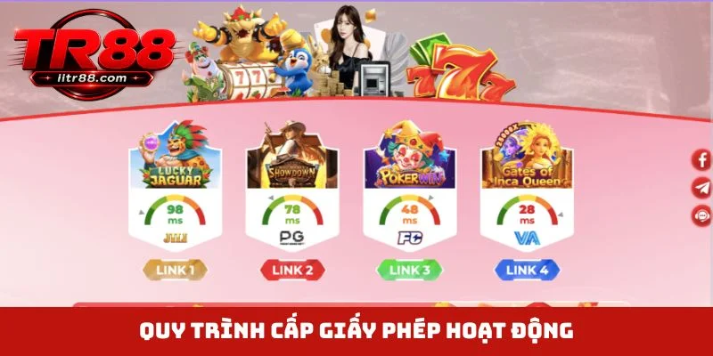 Quy trình cấp giấy phép hoạt động